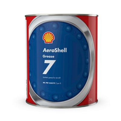 Aeroshell Grease 7 3Kg Can *MIL-PRF-23827C Type II