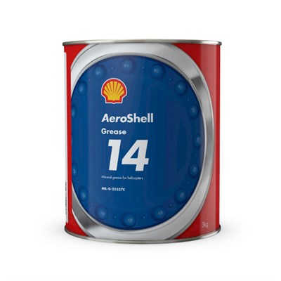 Aeroshell Grease 14 3Kg Can *MIL-G-25537C *DEF STAN 91-51 *G-366 *XG-284