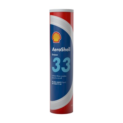 Aeroshell Grease 33 400gm Cartridge *BMS 3-33B *MIL-PRF-23827C Type 1