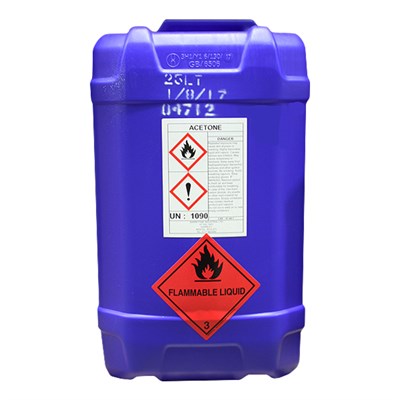 Acetone 25Lt Drum *BS509