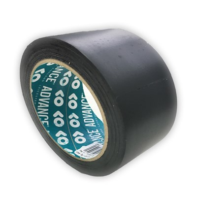 Advance Tapes AT44 Black Low Tack Protection Tape 50mm x 33mt Roll