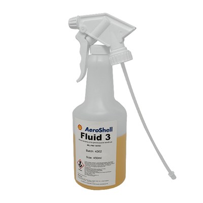 Aeroshell Fluid 3 General Purpose Mineral Lubricating Oil 450ml Trigger Spray with Precision Nozzle *DEF STAN 91-47 *MIL-PRF-7870D *OM-12
