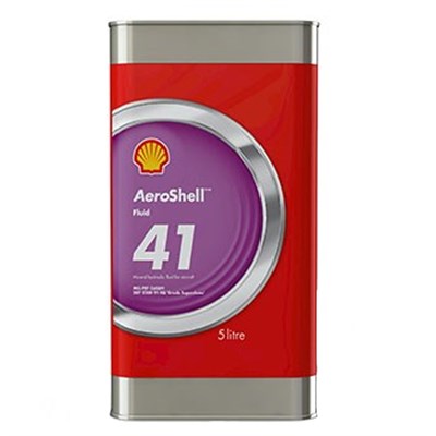 AeroShell Fluid 41 Hydraulic Fluid 5Lt Can *DEF STAN 91-48 *MIL-PRF-5606H