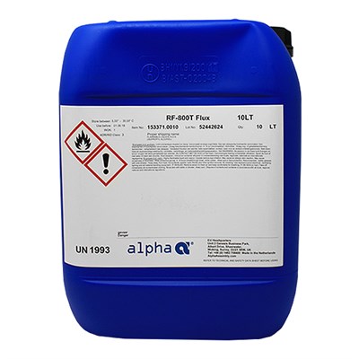 Alpha RF800T Rosin Flux 10Lt Container