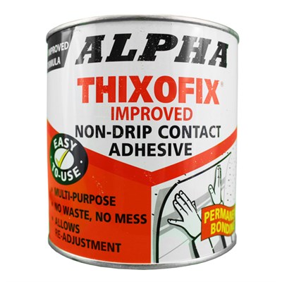 Alpha Thixofix Easy Spread Contact Adhesive 1Lt Can