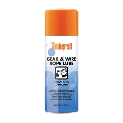 Ambersil Gear and Wire Rope Lubricant 400ml Aerosol