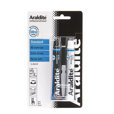 Araldite Standard 30ml (2 x 15ml) Tube Blister Pack