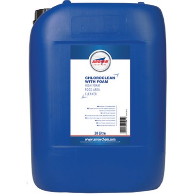 Arrow Chloroclean (with Foam) Alkaline Cleaner 20Lt Drum