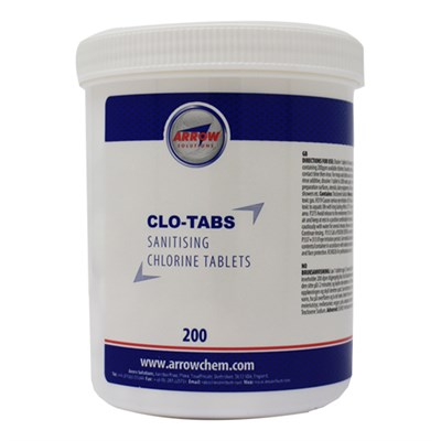 Arrow Clo-Tabs (Tub of 200 Tablets)