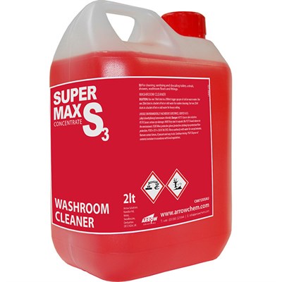 Arrow S3 Washroom Cleaner Concentrate 2Lt Bottle