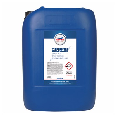 Arrow Thickened Oxalwash Exterior Train Cleaner 20Lt Drum