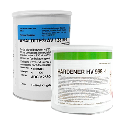 BUNDLE - Araldite AV 138M-1/HV 998-1 Resin and Hardener 1.4Kg Kit