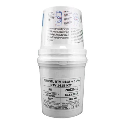 Bluesil RTV141A/B Silicone Elastomer 1.1Kg Kit