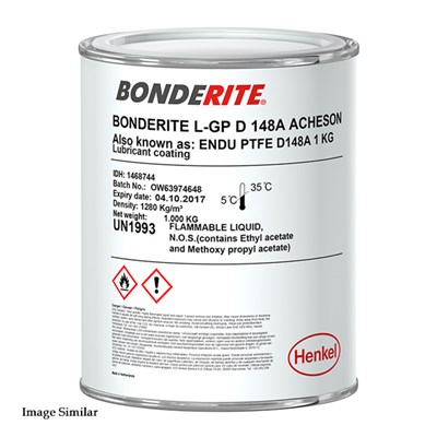 Bonderite L-GP D 148A Dry Film Lubricant 1Kg Tin (was Acheson Endu PTFE)