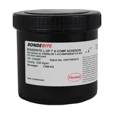 Bonderite L-GP T A Component 0.9Kg Tub (was Acheson Emralon)