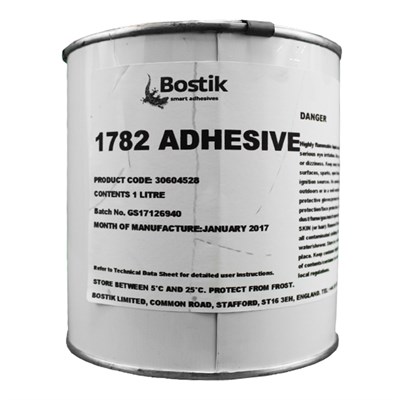 Bostik 1782 Clear General Purpose Adhesive 1Lt Can *AFS 265D