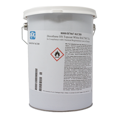 PPG CA8000/B7067 White 5Lt Tin