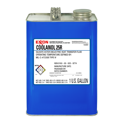 Exxon Coolanol 25R Heat Transfer Fluid | Silmid