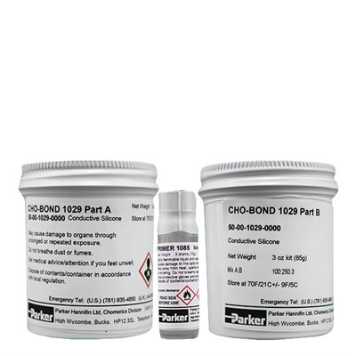 Cho-Bond 1029 Flexible Electrically Conductive Silicone Adhesive with 1085 Catalyst 3oz Kit *DCM151