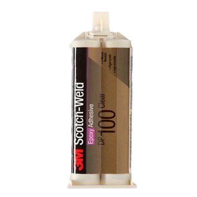 3M Scotch-Weld DP-100 EPX Epoxy Adhesive Clear 50ml Cartridge