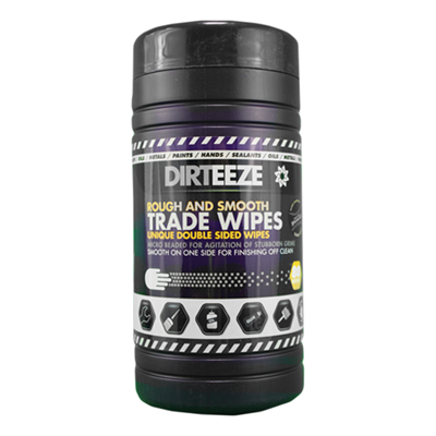Dirteeze Rough And Smooth Degreaser Wipes (Tub Of 80)