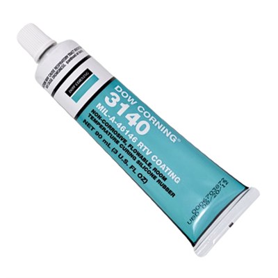 DOWSIL™/Dow Corning® 3140 RTV Clear Silicone Adhesive Sealant 90ml Tube *MIL-A-46146B Type II Amendment 3