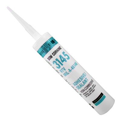 DOWSIL™/Dow Corning® 3145 RTV Clear Silicone Adhesive Sealant 310ml Cartridge *MIL-A-46146B Type I Amendment 3
