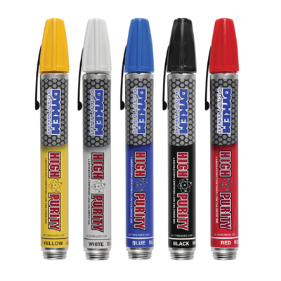 Dykem 44 High Purity Medium Tip Marker Pen in various colours