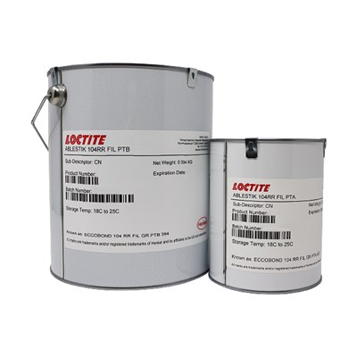 Loctite Ablestik 104A/B RR Filled 1Kg Can *MSRR9016 (was Eccobond)