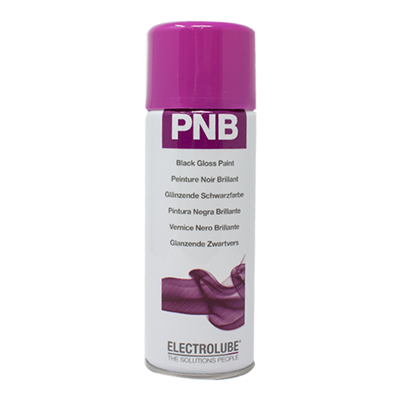 Electrolube Pnb Black Gloss Paint 400ml Aerosol