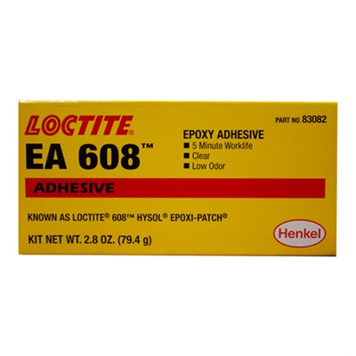 Loctite EA 608 Epoxy Adhesive 2.8oz Tube Kit (was Hysol)