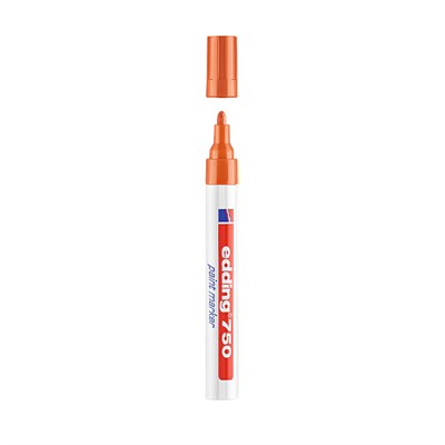 Edding 750-006 Orange Medium Pen 2.0mm-4.0mm