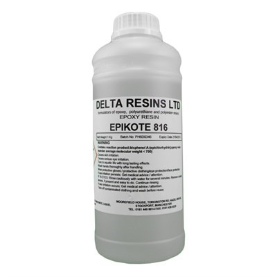 Epikote 816 Low Viscosity Epoxy Resin 1Kg