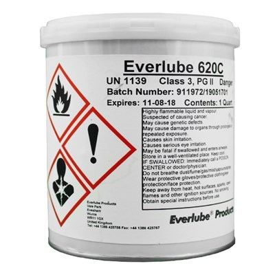Everlube 620C MoS2 Solid Film Lubricant Concentrated 1 USQ (946ml) Can