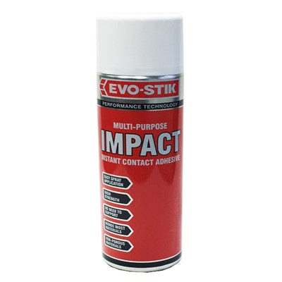 Evo-Stik Spray Contact Adhesive 500ml Aerosol