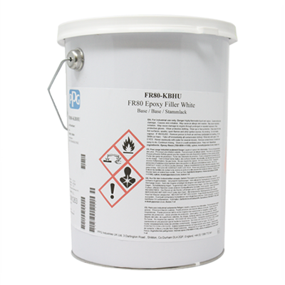 PPG FR80 Epoxy Filler White 5Lt Tin *DEF STAN 80-216/2