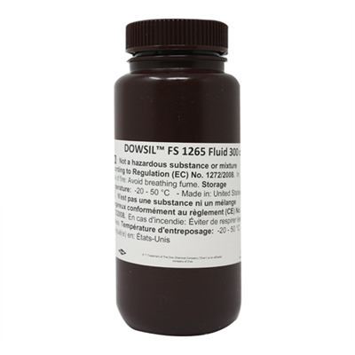 DOWSIL™ FS-1265 300cs Fluorosilicone Fluid 500ml Bottle