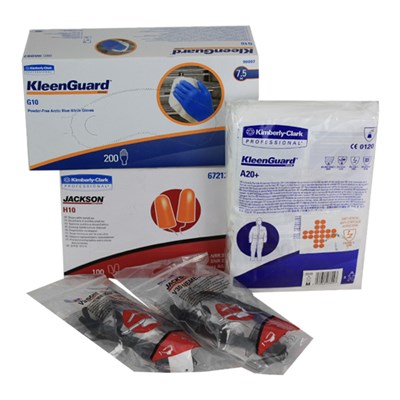 General Purpose PPE Silkit (Includes 1 x A20 Coverall, 1 x Box of 200 G10 Arctic Nitrile Gloves, 2 x V30 Eyewear & 1 x Box of 200 H10 Ear Plug)