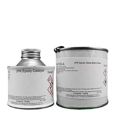 Indestructible Paint MAT500 Black Sealing Paint Standard 200ml Kit *AFS689