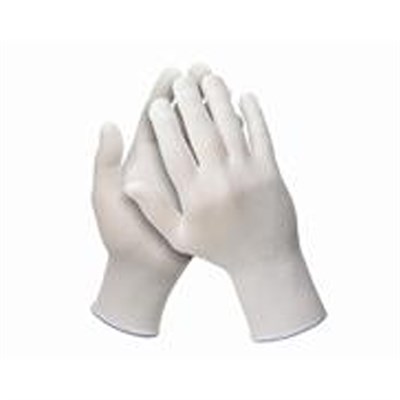 Jackson Safety G35 Nylon Low Lint Gloves White (Pack Of 12) in various sizes