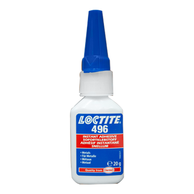 Loctite 496 Cyanoacrylate Adhesive 20gm Bottle (Fridge Storage 2°C-8°C)