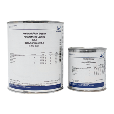 Akzo Laminar X500 8B6A/50C3 Matt Black Conductive Coating 1.25Qt Kit
