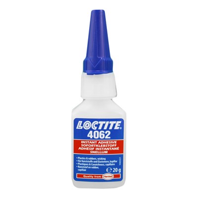 Loctite 4062 Cyanoacrylate Adhesive 20gm Bottle (Fridge Storage 2°C-8°C)