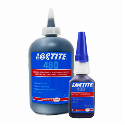 Loctite 480 Cyanoacrylate Adhesive in various sizes