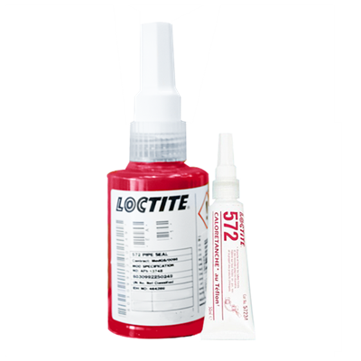 Loctite 572 Acrylic Thread Sealant in various sizes