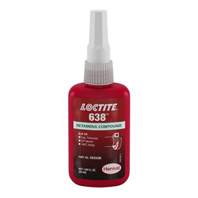 Loctite 638 Anaerobic Adhesive Retainer 10ml Bottle
