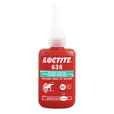Loctite 638 Anaerobic Adhesive Retainer 250ml Bottle