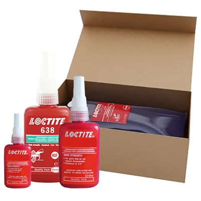 Loctite 638 Anaerobic Adhesive Retainer in various sizes