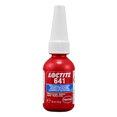 Loctite 641 Acrylic Retainer Bottle in various sizes