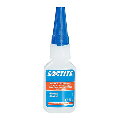 Loctite 410 Cyanoacrylate Adhesive 20gm Bottle (Fridge Storage 2°C-8°C)